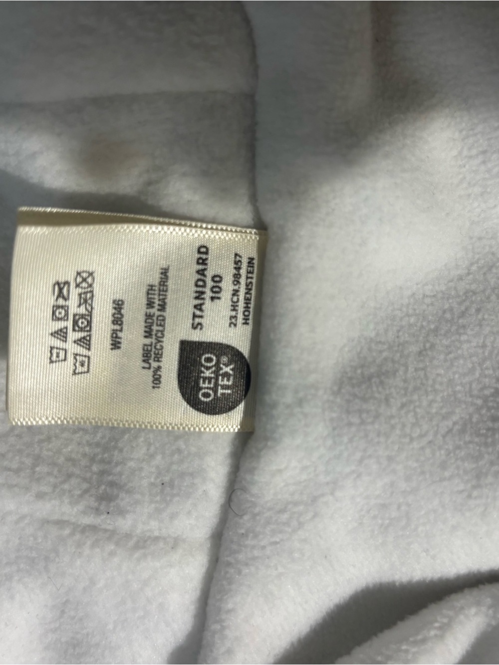 First Impressions White Plush Kids Pajamas - Picture 6 of 7